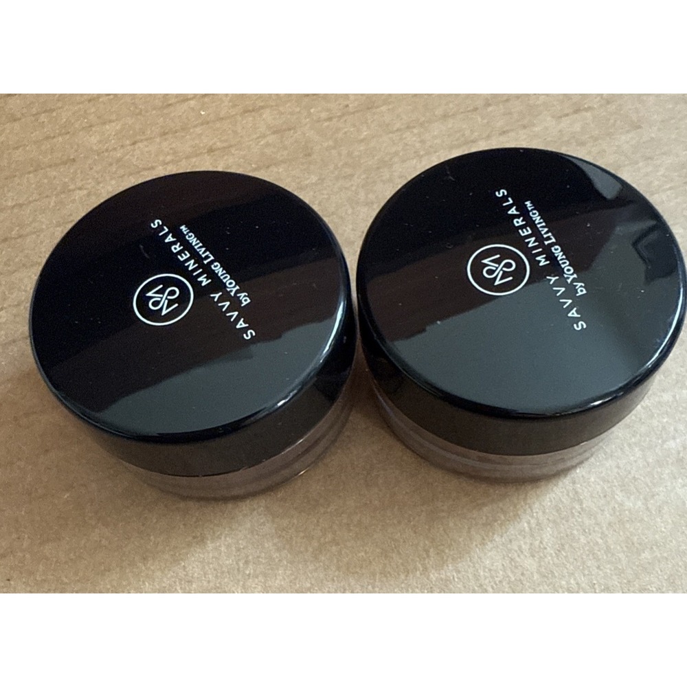 Lot of 2 - SAVVY MINERALS by Young Living • Multi-Tasker • DARK • NEW w/o box